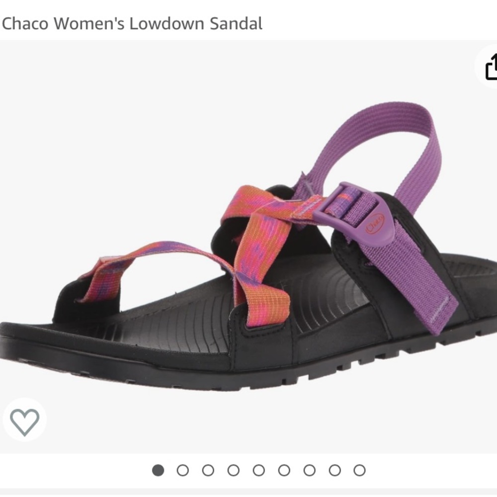 Chaco low down sandals EUC